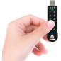 Apricorn Aegis Secure Key 3: Clé USB 120Go Cryptée - Sécurité Maximale de Vos Données!