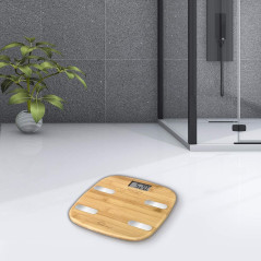 Fitdays Connect Bambou, la balance rechargeable