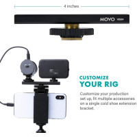 Kit iVlogger Movo pour iPhone: Audio Pro, Lumière Parfaite & Stabilité Impeccable!