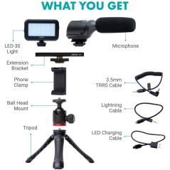 Movo iVlogger, the perfect kit for Vloggeur