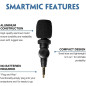 Saramonic SmartMic Mini: Micro Condensateur Pro pour Smartphone, Audio Impeccable! Saramonic SmartMic Mini: Micro Condensateur Pro pour Smartphone, Audio Impeccable!