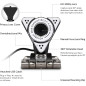 Aluratek 1080p HD Webcam: Crystal Clear Streaming for Work & Home - Easy Setup! Aluratek 1080p HD Webcam: Crystal Clear Streaming for Work & Home - Easy Setup!