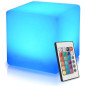 Mr.Go LED Cube: Waterproof Color Changing Light - Rechargeable, Indoor/Outdoor Decor