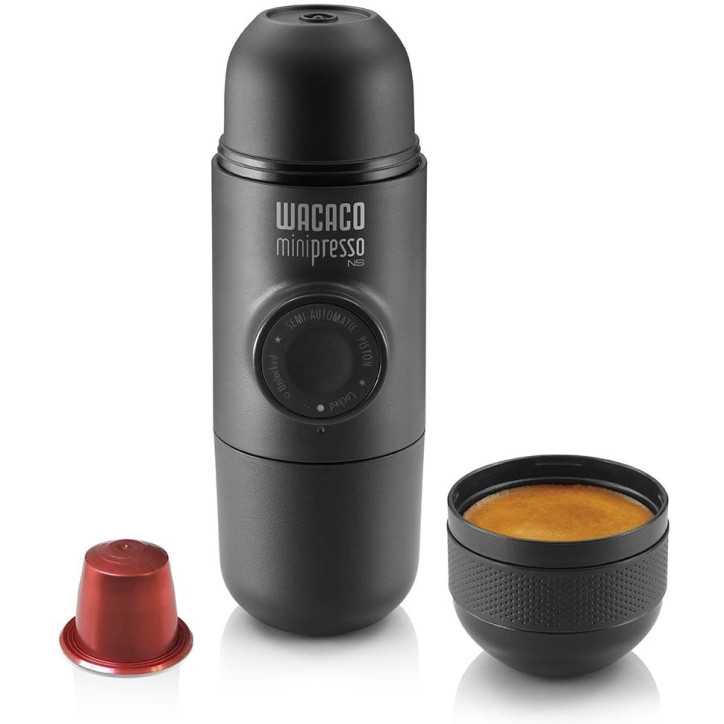 Minipresso NS WACACO: Votre Espresso Parfait, Partout! Machine à Café Portable Nespresso Minipresso NS WACACO: Votre Espresso Parfait, Partout! Machine à Café Portable Nespresso