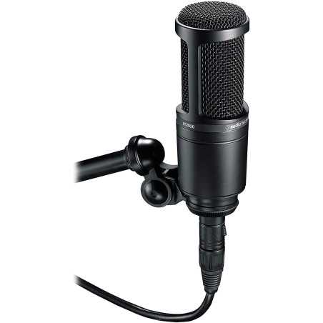Audio-Technica AT2020: Unlock Pro Studio Sound at Home - Crystal Clear XLR Condenser Mic