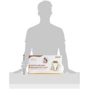 Soulagement Ultime: Masseur Shiatsu Cou & Dos FIVE S – Chaleur Apaisante, Détente Profonde!
