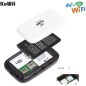 KuWFi Routeur WiFi 4G LTE Mobile : Restez Connecté Partout, Partage Facile, Batterie Longue Durée! KuWFi Routeur WiFi 4G LTE Mobile : Restez Connecté Partout, Partage Facile, Batterie Longue Durée!