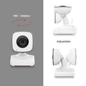 Axvue A242 Baby Monitor with Two Cameras: See & Hear Your Baby, Day or Night!