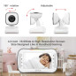 Axvue A242: Moniteur Bébé Vidéo Double Caméra - Vision Nocturne & Longue Portée! Axvue A242: Moniteur Bébé Vidéo Double Caméra - Vision Nocturne & Longue Portée!