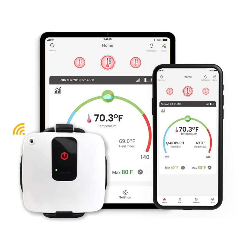 tempCube, one sensor connected