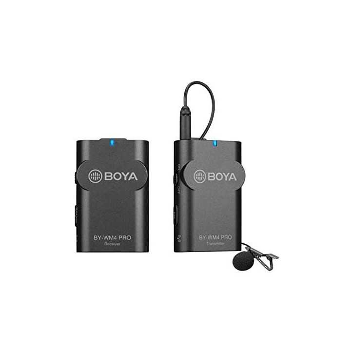 BOYA WM4 Pro-K2 : Micro sans Fil Double pour Vlogs, Interviews et Podcasts - Qualité Pro! BOYA WM4 Pro-K2 : Micro sans Fil Double pour Vlogs, Interviews et Podcasts - Qualité Pro!