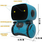 GILOBABY Robot Interactif Intelligent: Le Copain Idéal pour Apprendre en Samusant! Danse, Chante & Enregistre! GILOBABY Robot Interactif Intelligent: Le Copain Idéal pour Apprendre en Samusant! Danse, Chante & Enregistre!
