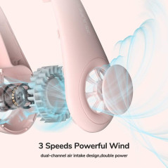 JISULIFE, le ventilateur de cou portable