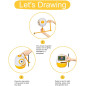 WEDRAW Educational Robot: Fun Drawing & Learning Toy for Kids Ages 3-6 - No Screen Time! WEDRAW Educational Robot: Fun Drawing & Learning Toy for Kids Ages 3-6 - No Screen Time!