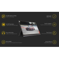 SideTrak Solo Pro: 15.8 Portable Touchscreen Monitor - Boost Your Productivity Anywhere!
