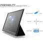 GTEK Moniteur Portable 15.8 Full HD : Écran nomade ultra-léger pour travail et jeux ! GTEK Moniteur Portable 15.8 Full HD : Écran nomade ultra-léger pour travail et jeux !