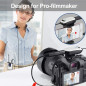 Alvoxcon TG220S Dual Wireless Lapel Mic: Crystal Clear Audio, 100ft Range - Perfect for Vlogging & Presentations! Alvoxcon TG220S Dual Wireless Lapel Mic: Crystal Clear Audio, 100ft Range - Perfect for Vlogging & Presentations!