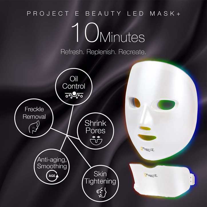 Project E Beauty Wireless LED Therapy Mask: Reveal Radiant, Youthful Skin at Home! Project E Beauty Wireless LED Therapy Mask: Reveal Radiant, Youthful Skin at Home!