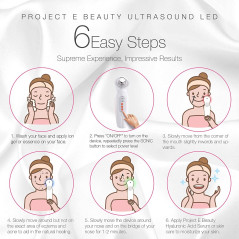Project E E01, dispositif pour un soin du visage