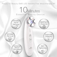 Project E Beauty LED Massager: Revitalize, Firm & Lift Your Skin at Home!