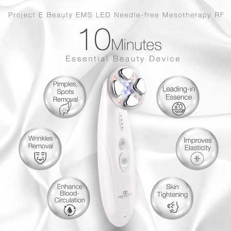Project E Beauty LED Massager: Revitalize, Firm & Lift Your Skin at Home!
