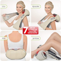 Donnerberg Shiatsu Neck & Back Massager: Deep Tissue Relief with Heat - 7 Year Warranty!