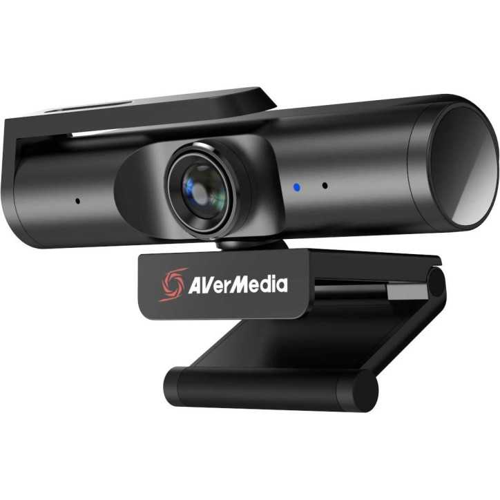AVerMedia Live Streamer CAM 513: Webcam 4K UHD Professionnelle pour Streaming et Vidéo Conférence