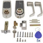 ETEKJOY 3-in-1 Digital Door Lock: Keypad, RFID, & Key Access - Secure Your Home Today! ETEKJOY 3-in-1 Digital Door Lock: Keypad, RFID, & Key Access - Secure Your Home Today!