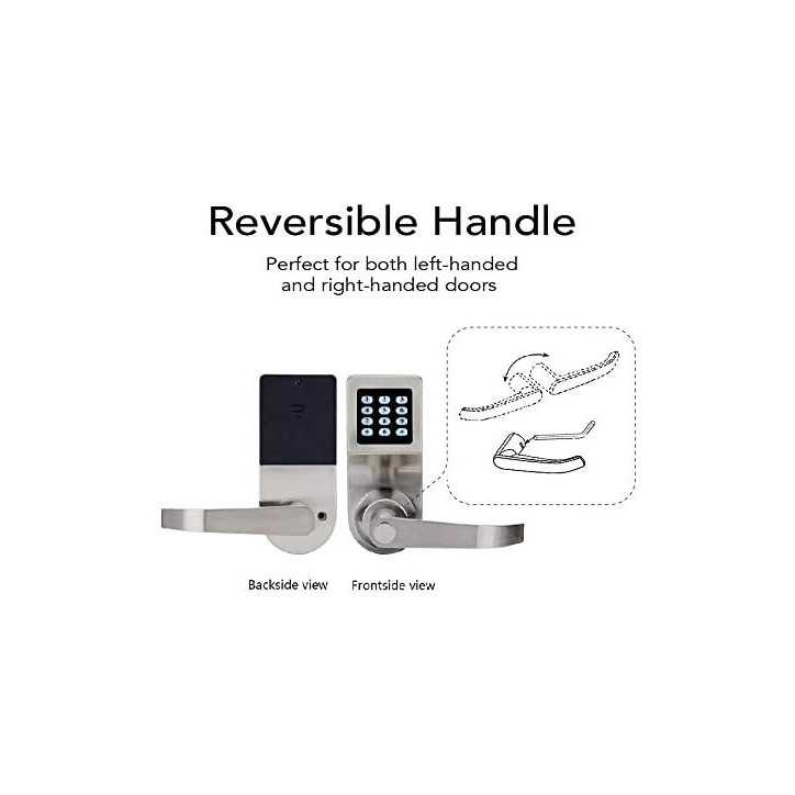 Colosus NDL302: Keyless Entry Smart Lock - Secure Your Home with PIN, RFID & Remote!