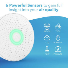 Airthings Wave Plus, the air purifier