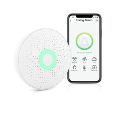 Airthings Wave Plus, the air purifier