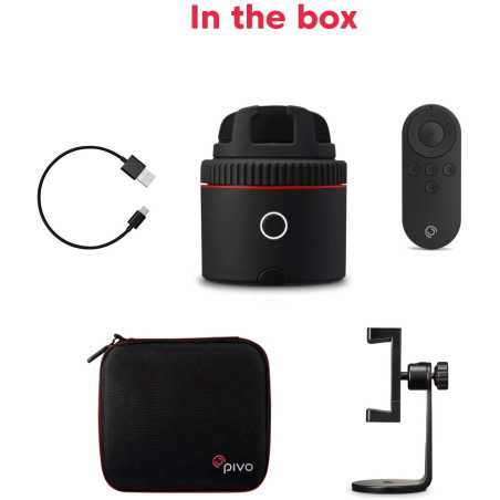 Pivo Pod Classic: Auto-Tracking Smartphone Mount with Remote & Case - Capture Every Angle!