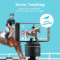 Pivo Pod Silver: Auto-Tracking Smartphone Mount - Capture Every Move! Pivo Pod Silver: Auto-Tracking Smartphone Mount - Capture Every Move!