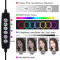 Kit Vidéo Smartphone PULUZ: Créez des Vidéos Pro Facilement! Lumière LED, Micro, Trépied