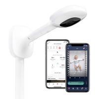 Nanit Pro Monitor and Wall Mount, the baby monitor with a wall mount