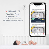 Nanit Pro Smart Baby Monitor: HD Video, Sleep Tracking & Breathing Monitoring - Peace of Mind Guaranteed!