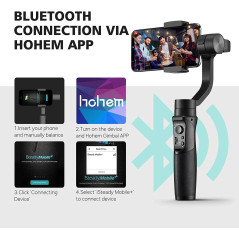 hohem iSteady Mobile+, the stabilization device