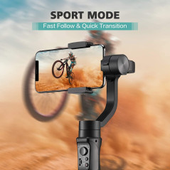 hohem iSteady Mobile+, le dispositif de stabilisation