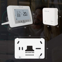 Tellur WiFi Thermostat, le kit pour contrôler votre thermostat