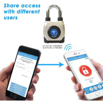 eGeeTouch 3rd GEN, the connected padlock