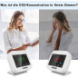 CURCONSA: Votre Allié pour un Air Sain! Moniteur CO2, Température & Humidité