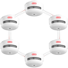 X-Sense XS01-WR 6 set, the smoke detector set