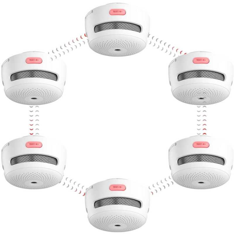 X-Sense XS01-WR 6 set, the smoke detector set