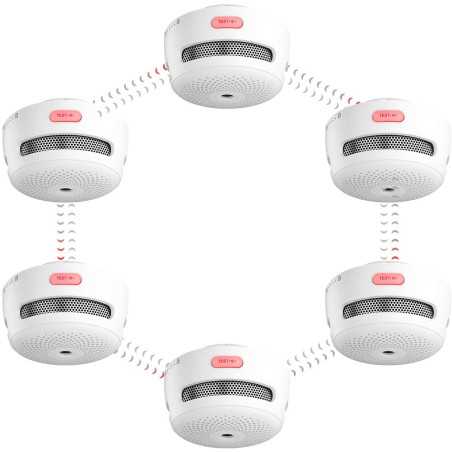 X-Sense XS01-WR 6 set, the smoke detector set
