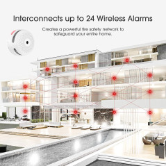 X-Sense XS01-WR 6 set, the smoke detector set