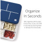 EllieGrid Smart Pill Organizer: Never Miss a Dose! App Alerts & 7-Day Storage EllieGrid Smart Pill Organizer: Never Miss a Dose! App Alerts & 7-Day Storage