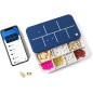 EllieGrid Smart Pill Organizer: Never Miss a Dose! App Alerts & 7-Day Storage EllieGrid Smart Pill Organizer: Never Miss a Dose! App Alerts & 7-Day Storage