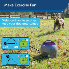 PetSafe zty00, le lanceur de balle automatique