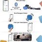 Musegear Bluetooth Finder: Find Keys, Wallets & More! Never Lose Your Valuables Again