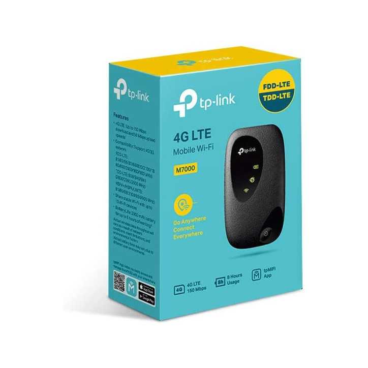 TP-Link M7000: Votre Wi-Fi Portable 4G LTE Ultra-Rapide, Partout où Vous Allez! TP-Link M7000: Votre Wi-Fi Portable 4G LTE Ultra-Rapide, Partout où Vous Allez!